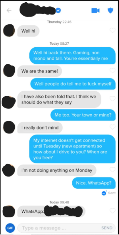 Sexy Tinder Hookup