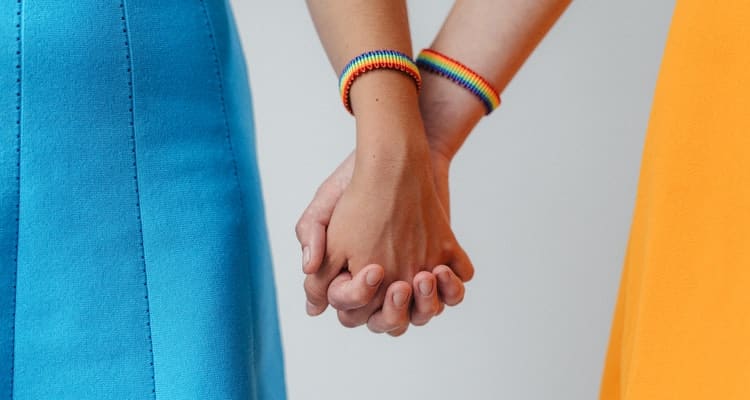 Lesbian And Gay Pride Bracelets Rainbow LGBTQ Wristbands