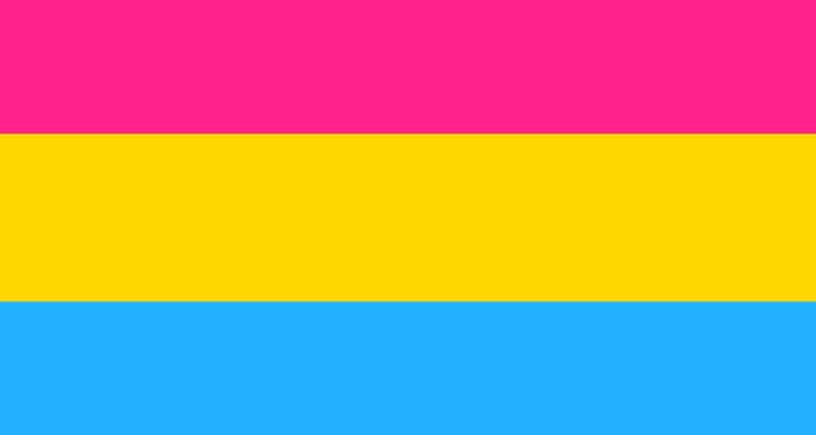 Pansexual flag - for those attracted to people of all gender identities
