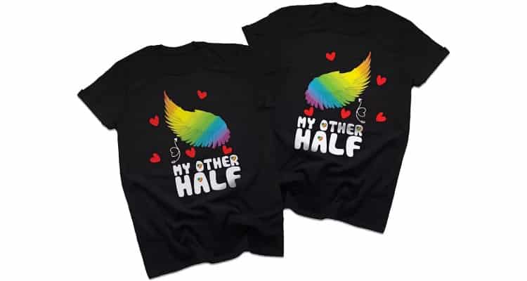 lgbt couple shirts - My Other Half matching t-shirt