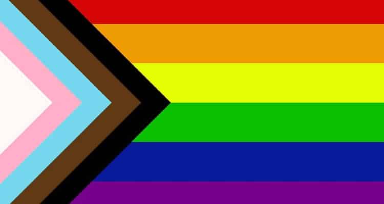 Progress pride flag - the most popular inclusive pride flag