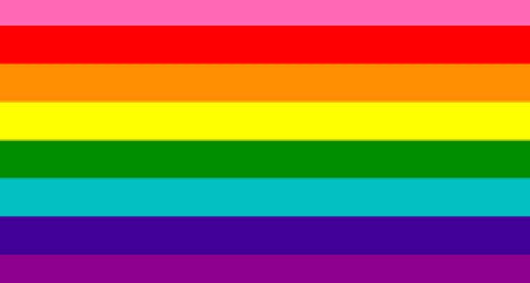 Gilbert Baker pride flag - the flag that started it all