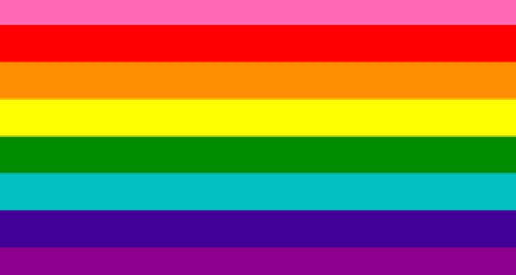 Gilbert Baker pride flag - the flag that started it all