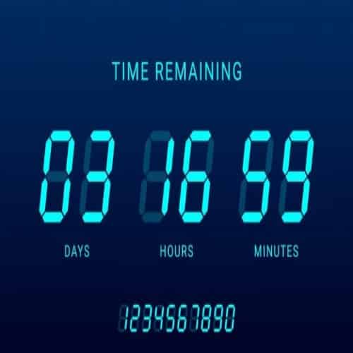 Countdown clock