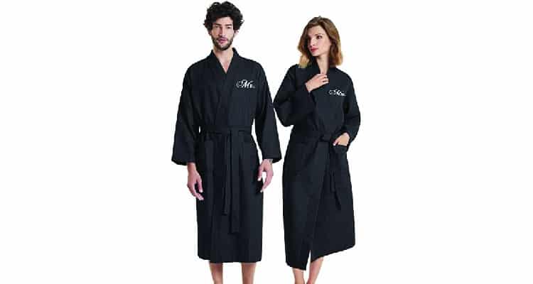 Matching gifts for couples: Bathrobes