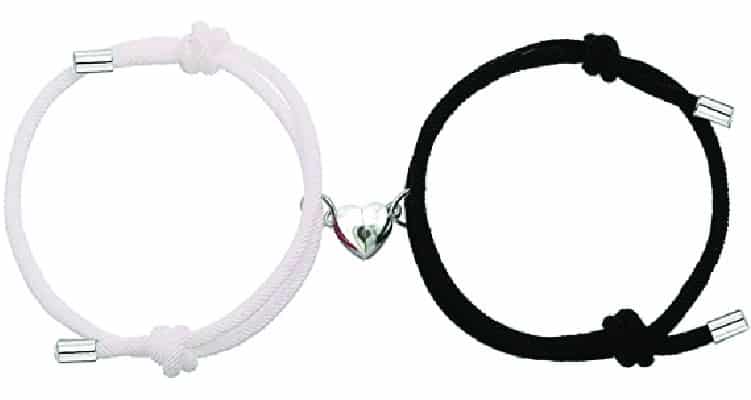 heart shaped gifts for him bracelets