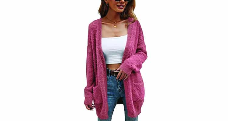 Knitted cardigan-valentine's dinner outfit
