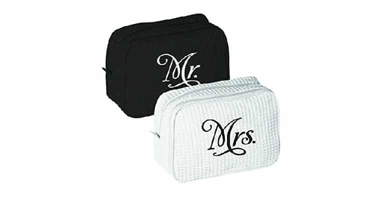 Matching gifts for couples: Toiletry bags