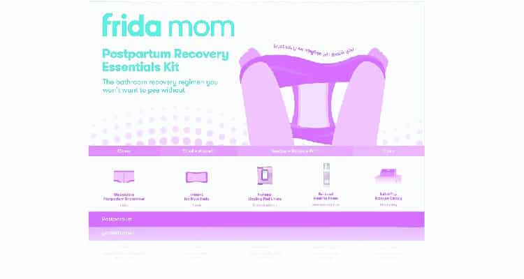 unique baby shower gifts for mom to be- postpartum recovery kit