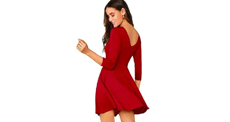 Skater dress-V-day outfits