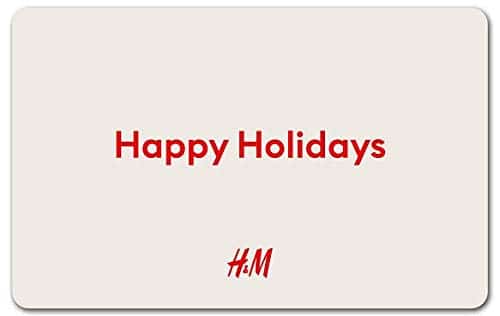 gift card ideas for couples - H&M