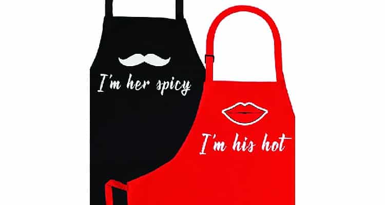 custom wedding gifts for couples apron