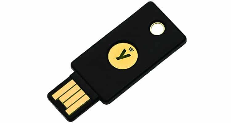 Gadget gifts for men - Yubiko Yubikey 5C NFC