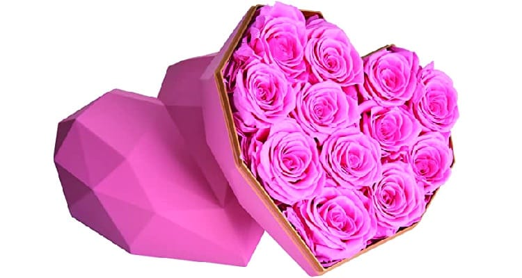 heart shaped gift box