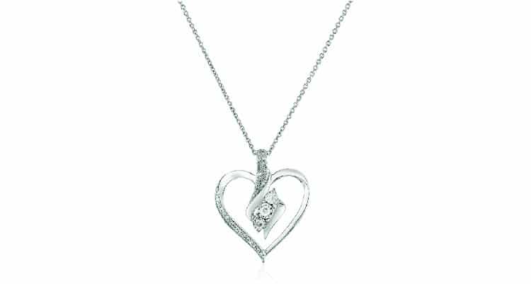 heart shaped jewelry box pendant