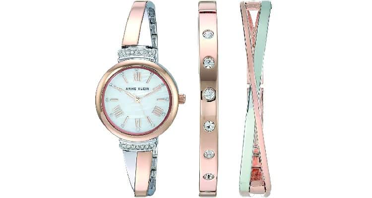 Thinking of you gifts Anne Klein bangle watch set