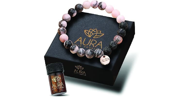 Gifts for yoga lovers Lava Rock Bracelet