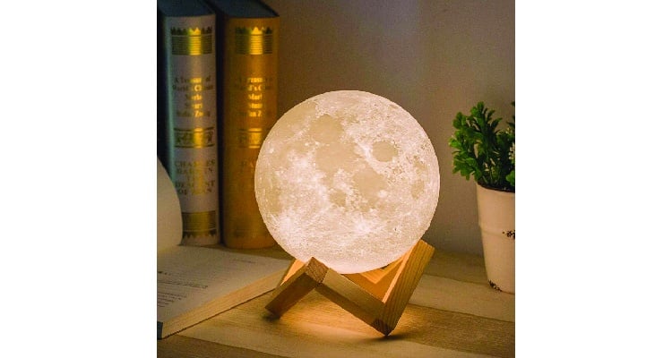 Gifts for step mom Moon lamp