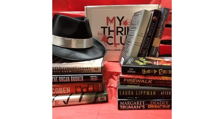 Thriller books couples subscription box