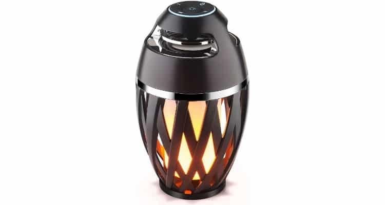 newly wed gifts - LED flame table lamp speaker