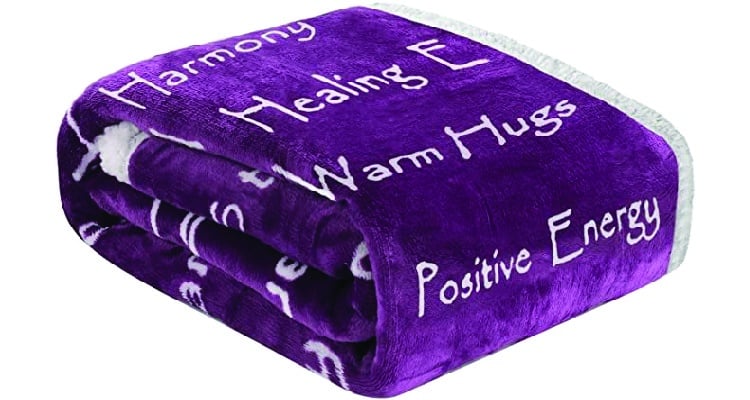 Thinking of you gifts Positive healing blanket