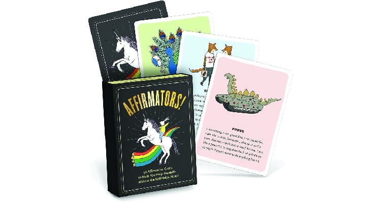 Gifts for people you dont know well Positivity Card Deck