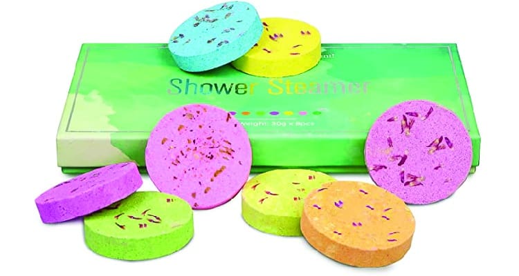 Gifts for yoga lovers SZXTC aromatherapy shower bombs