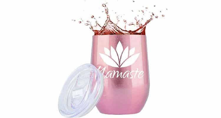 Gifts for yoga lovers Travel tumbler