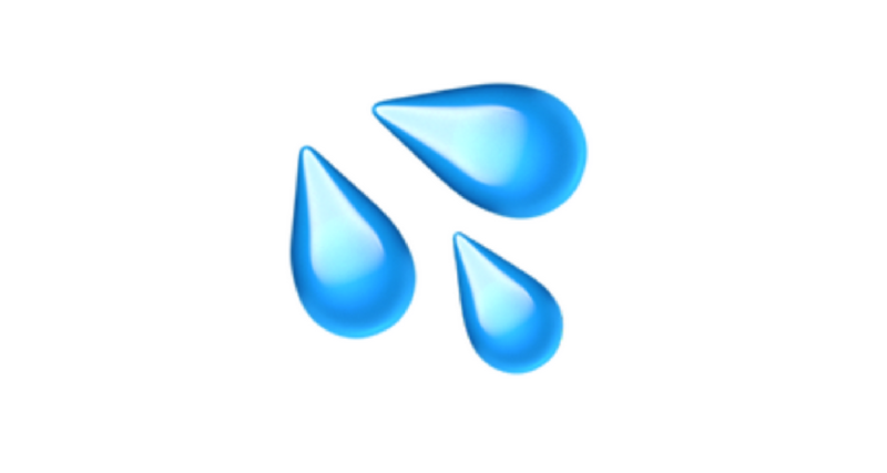 droplet emoji