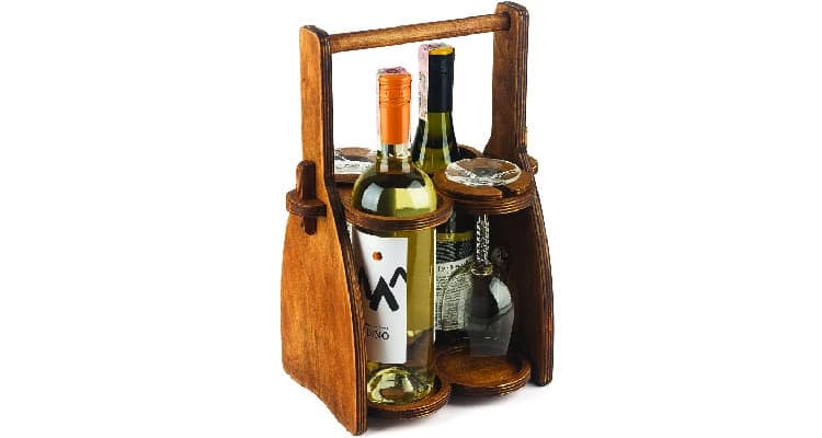 Wedding gifts for second marriage - wine caddies