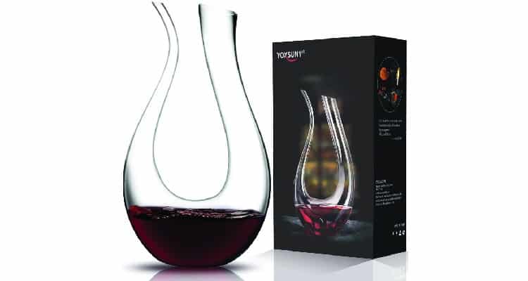 Gift ideas for second marriage - wine decanters