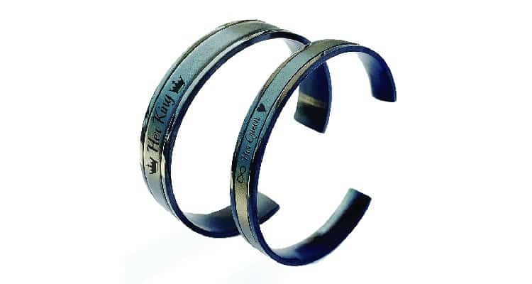 bracelets for long distance relationships - cuff bracelet