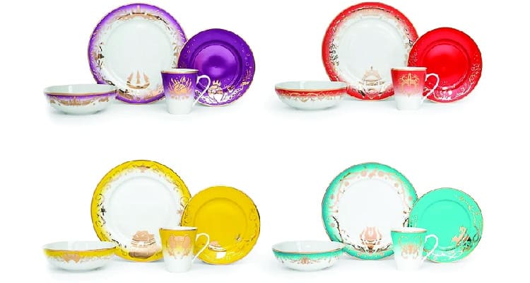 Disney wedding gifts - dinnerware set