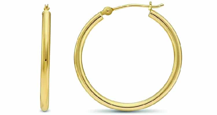 first date gifts for her hoop earrings