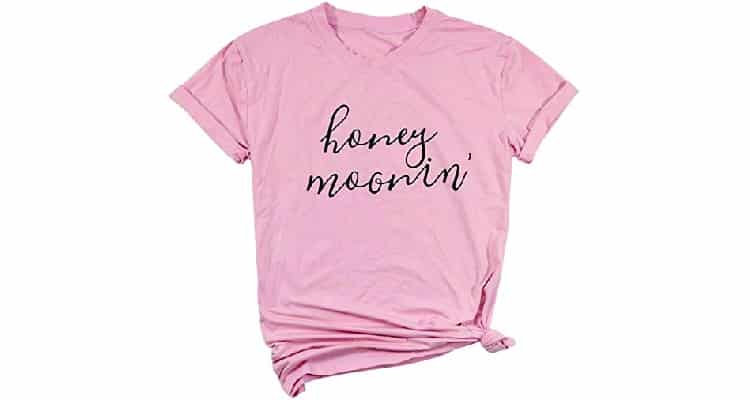 bachelorette gift ideas honeymoon shirt