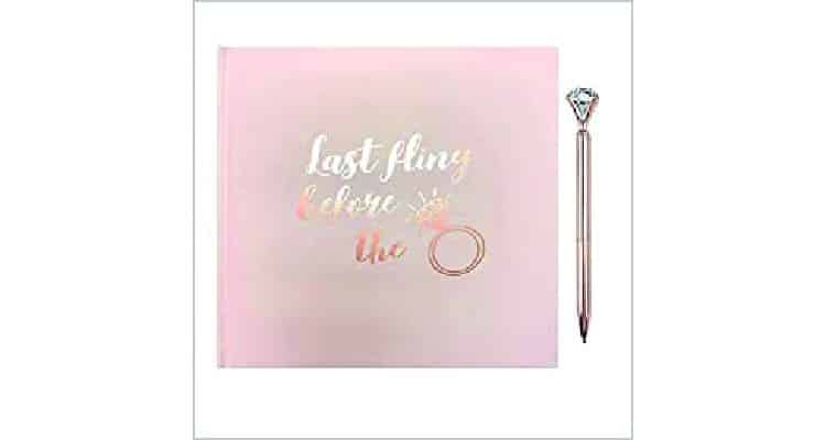 bachelorette gift ideas last fling before the ring notebook