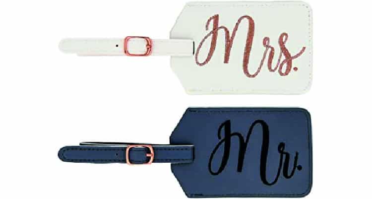 bachelorette gift ideas luggage tags