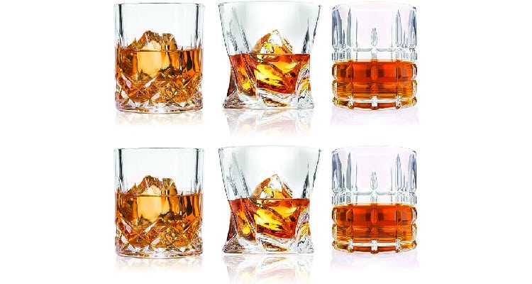 Date Night Gift Premium Whisky Glasses