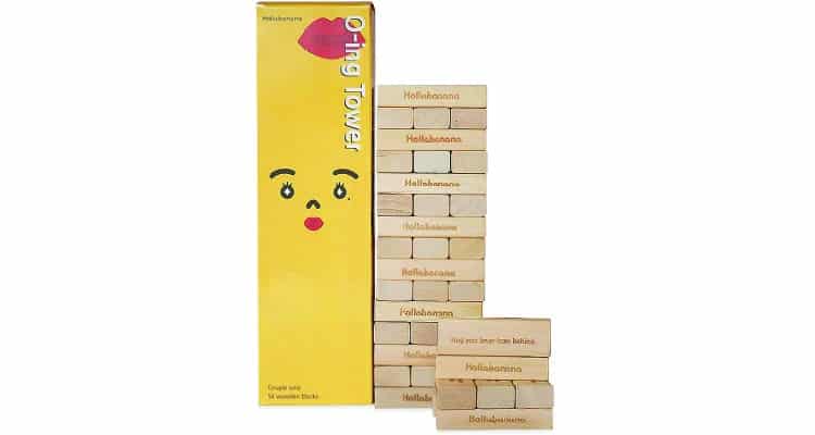 Date Night Gift Wooden True or Dare Blocks