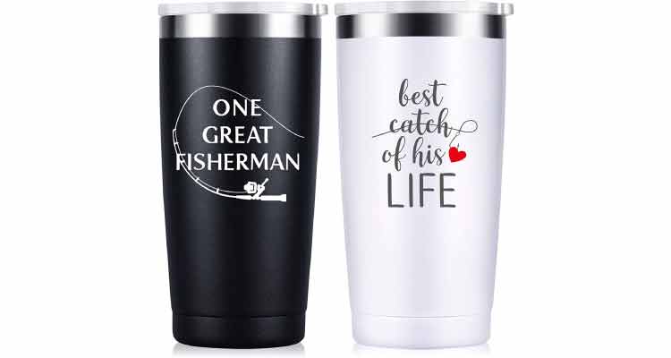 Couple's tumbler set dating anniversary gifts