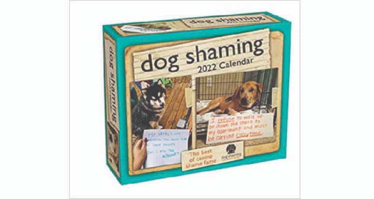 gifts for dog lovers - dog calendar