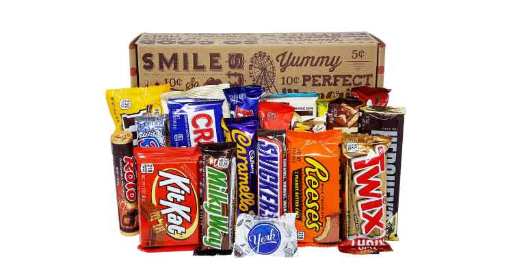 Candy bar gift set best chocolate gifts