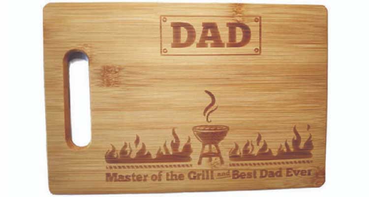 30 Meaningful father of the bride gift ideas - cutting board