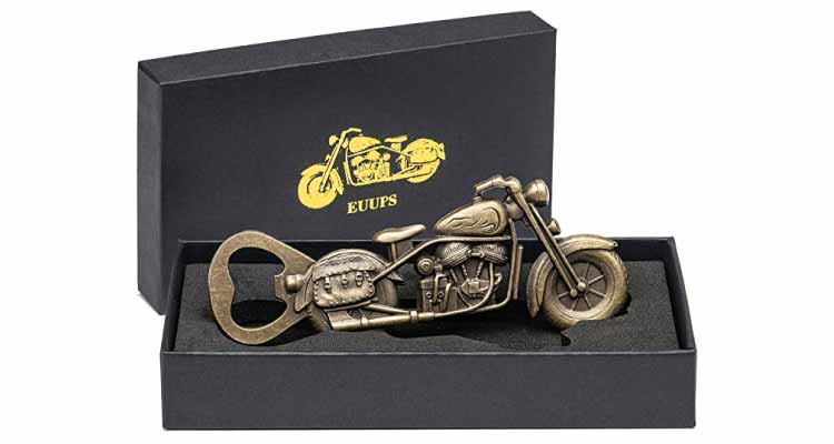 Motorcycle bottle opener birthday gift ideas for husband