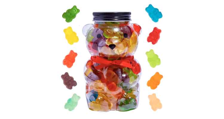 Gummy bears jar best chocolate gifts
