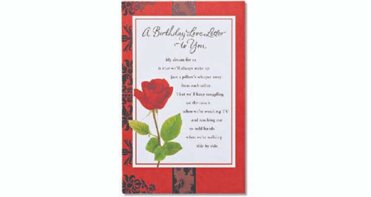 birthdau gift for fiance - birthday card