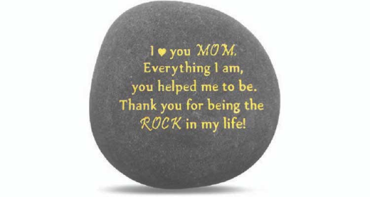 Birthday presents for mom: Rock