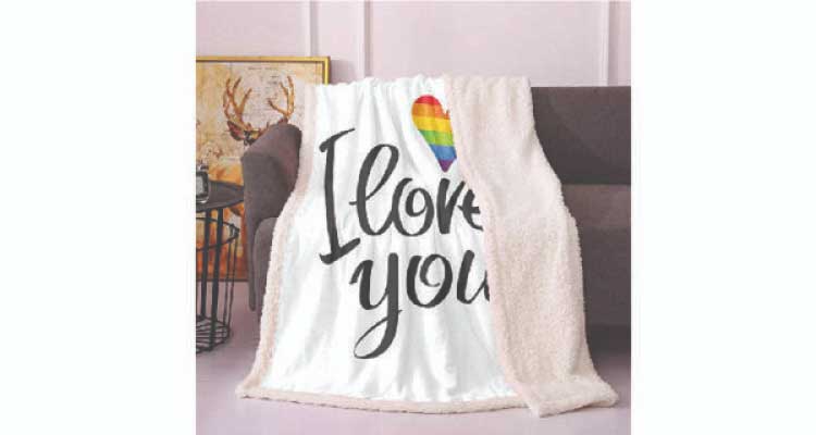 gift ideas for gay couples - throw blanket