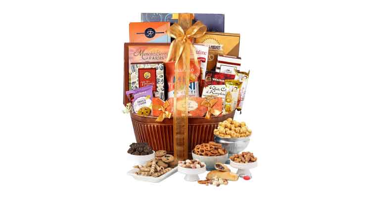 'Thinking of you' gourmet gift basket – a unique chocolate gift item best chocolate gifts