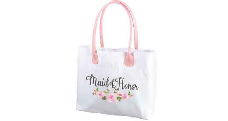maid of honor thank you gift - tote bag
